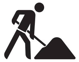 Piktogramm Baustelle